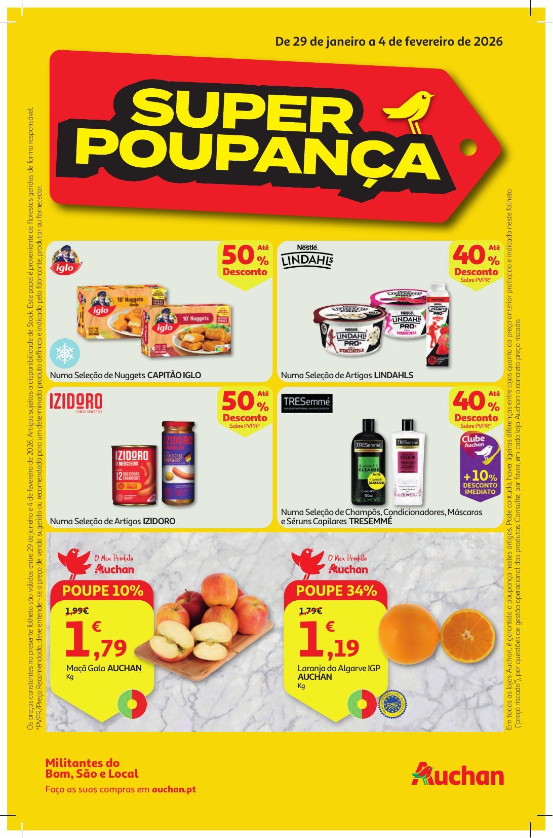 Catálogo Auchan Super Poupança · de 10 de Fevereiro a 10 de Setembro — página 1
