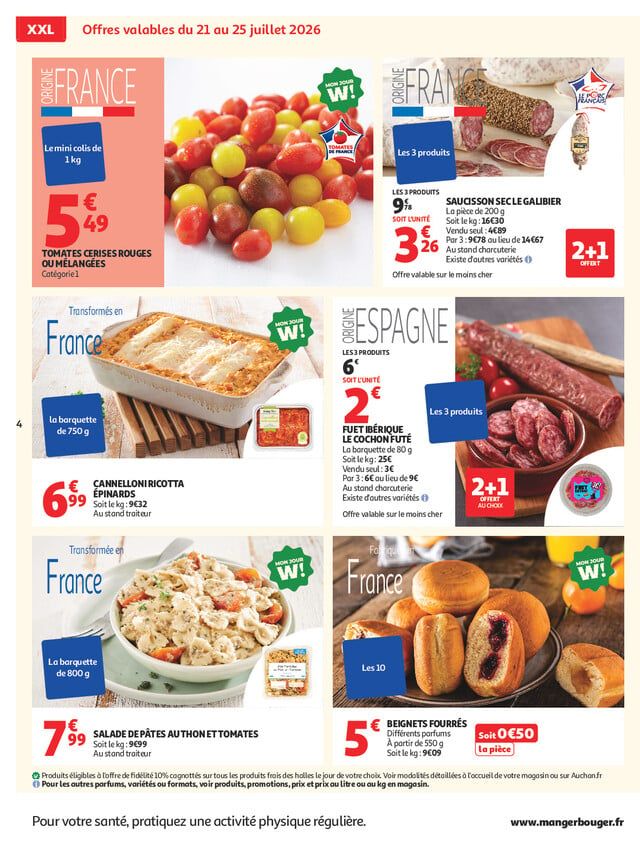 Catalogue Auchan · du 21 juillet 2026 au 2 août 2026 — page 4