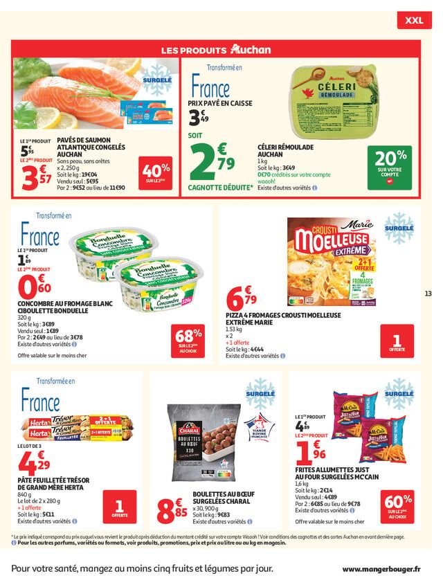Catalogue Auchan · du 21 juillet 2026 au 2 août 2026 — page 13
