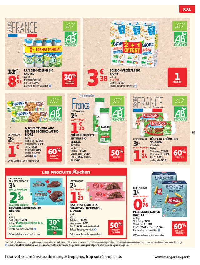 Catalogue Auchan · du 21 juillet 2026 au 2 août 2026 — page 15