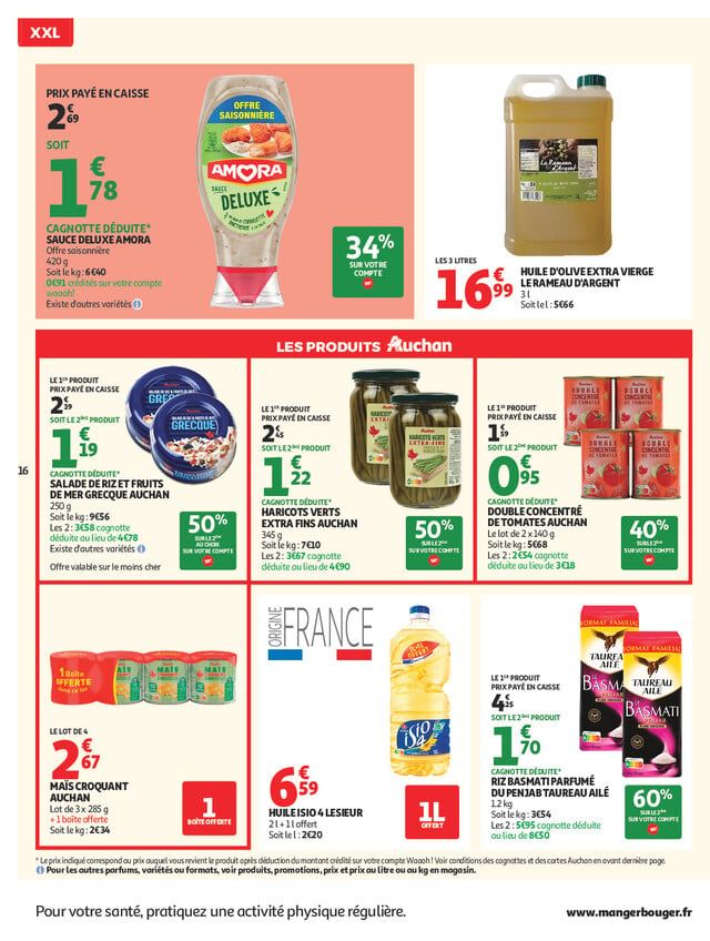 Catalogue Auchan · du 21 juillet 2026 au 2 août 2026 — page 16