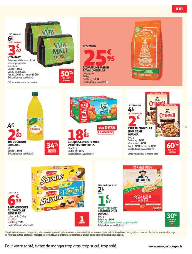 Catalogue Auchan · du 21 juillet 2026 au 2 août 2026 — page 19