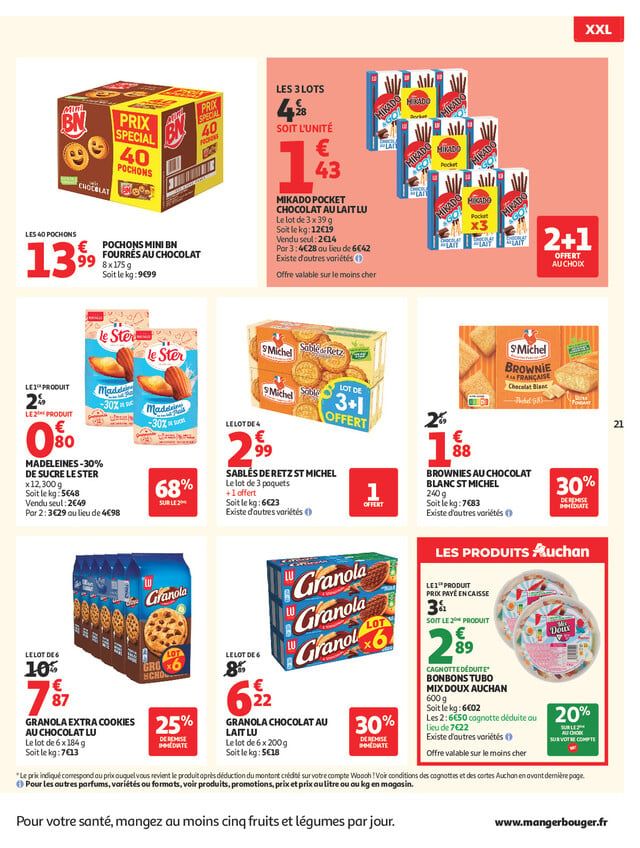 Catalogue Auchan · du 21 juillet 2026 au 2 août 2026 — page 21