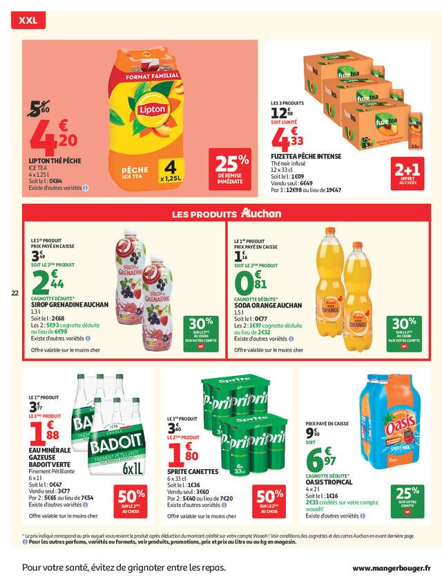 Catalogue Auchan · du 21 juillet 2026 au 2 août 2026 — page 22