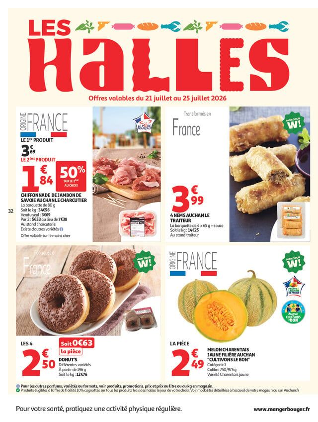 Catalogue Auchan · du 21 juillet 2026 au 2 août 2026 — page 32