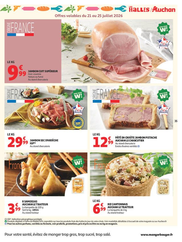 Catalogue Auchan · du 21 juillet 2026 au 2 août 2026 — page 35