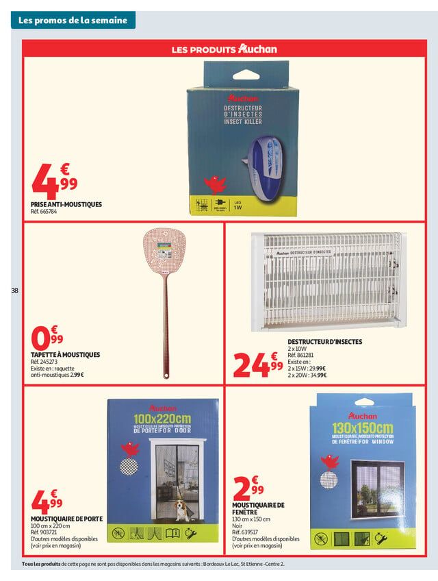 Catalogue Auchan · du 21 juillet 2026 au 2 août 2026 — page 38