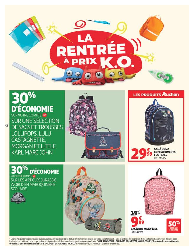 Catalogue Auchan · du 21 juillet 2026 au 2 août 2026 — page 42
