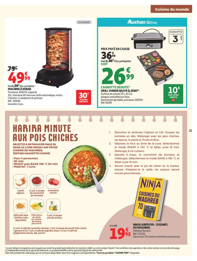 Catalogue Auchan · du 22 septembre 2026 au 4 octobre 2026 — page 21