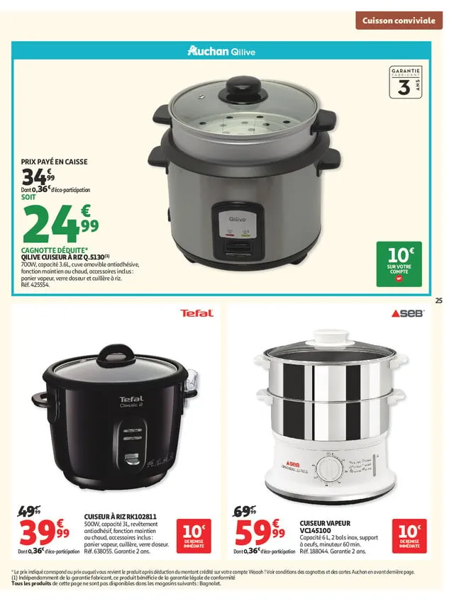 Catalogue Auchan · du 22 septembre 2026 au 4 octobre 2026 — page 25