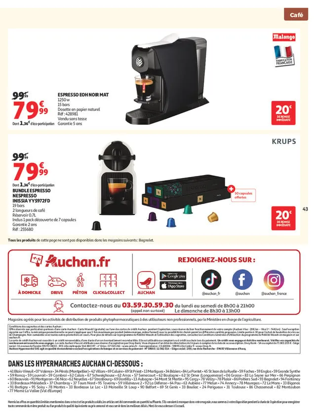 Catalogue Auchan · du 22 septembre 2026 au 4 octobre 2026 — page 43