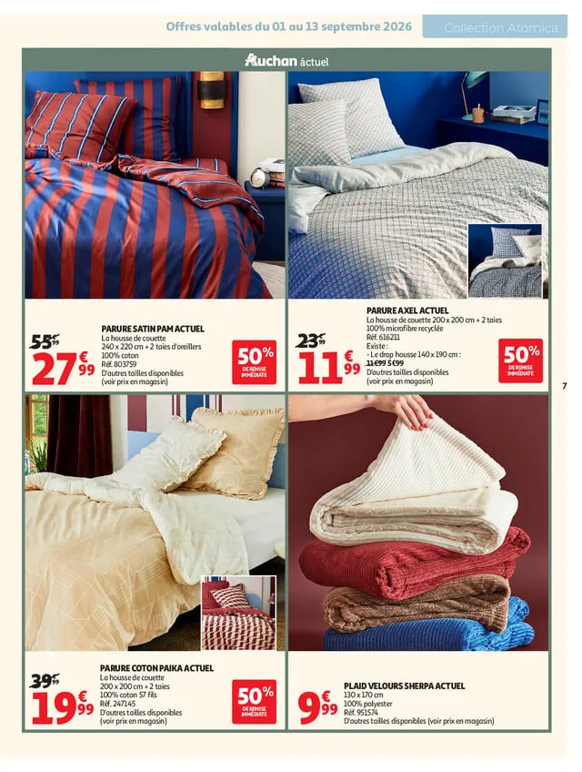 Catalogue Auchan · du 1 septembre 2026 au 1 novembre 2026 — page 7