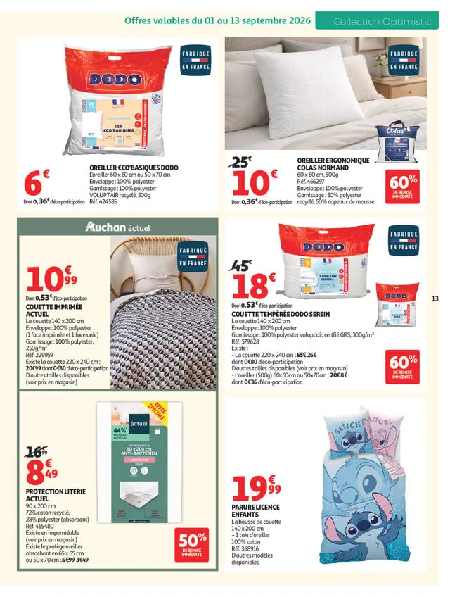 Catalogue Auchan · du 1 septembre 2026 au 1 novembre 2026 — page 13
