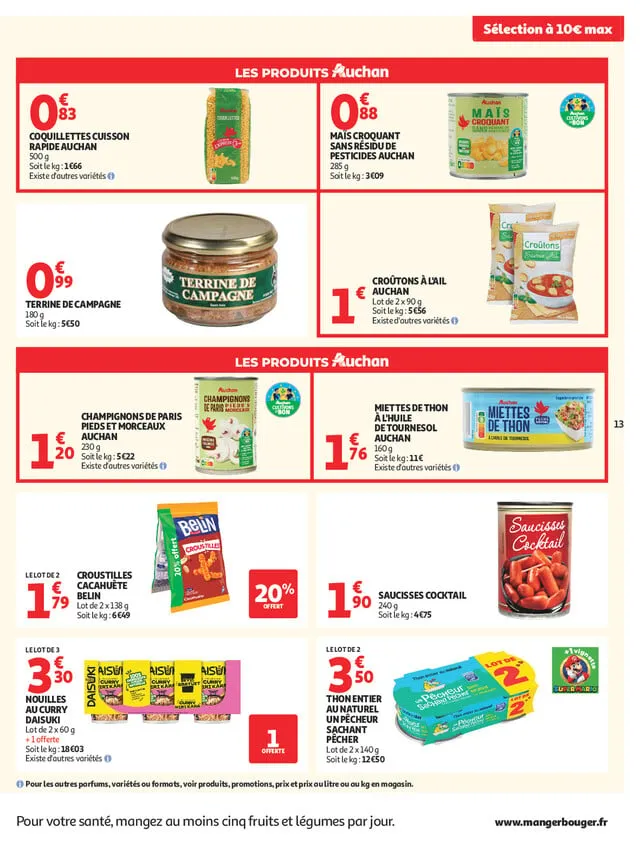 Catalogue Auchan · du 15 septembre 2026 au 27 septembre 2026 — page 13