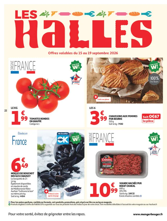 Catalogue Auchan · du 15 septembre 2026 au 27 septembre 2026 — page 22