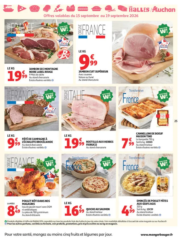 Catalogue Auchan · du 15 septembre 2026 au 27 septembre 2026 — page 25