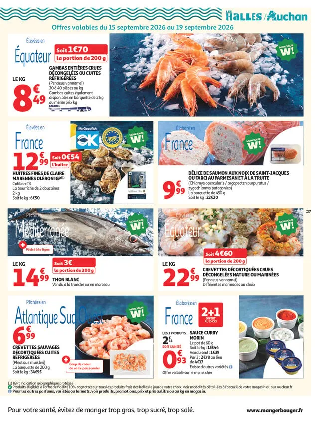 Catalogue Auchan · du 15 septembre 2026 au 27 septembre 2026 — page 27
