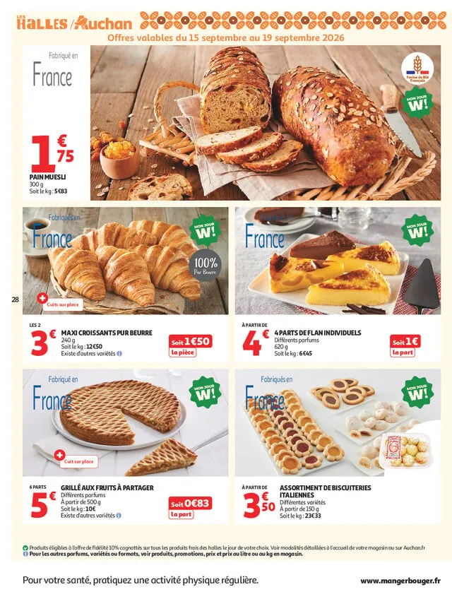 Catalogue Auchan · du 15 septembre 2026 au 27 septembre 2026 — page 28