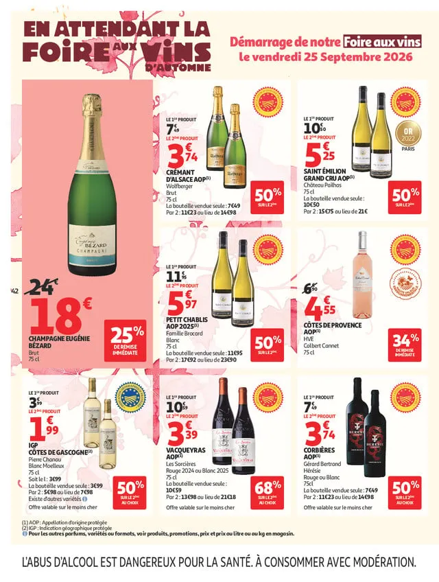 Catalogue Auchan · du 15 septembre 2026 au 27 septembre 2026 — page 42