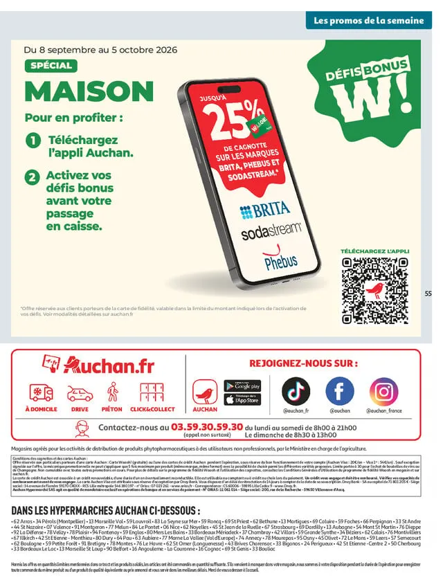 Catalogue Auchan · du 15 septembre 2026 au 27 septembre 2026 — page 57