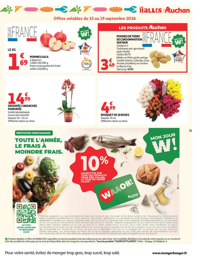 Catalogue Auchan · du 15 septembre 2026 au 26 septembre 2026 — page 11