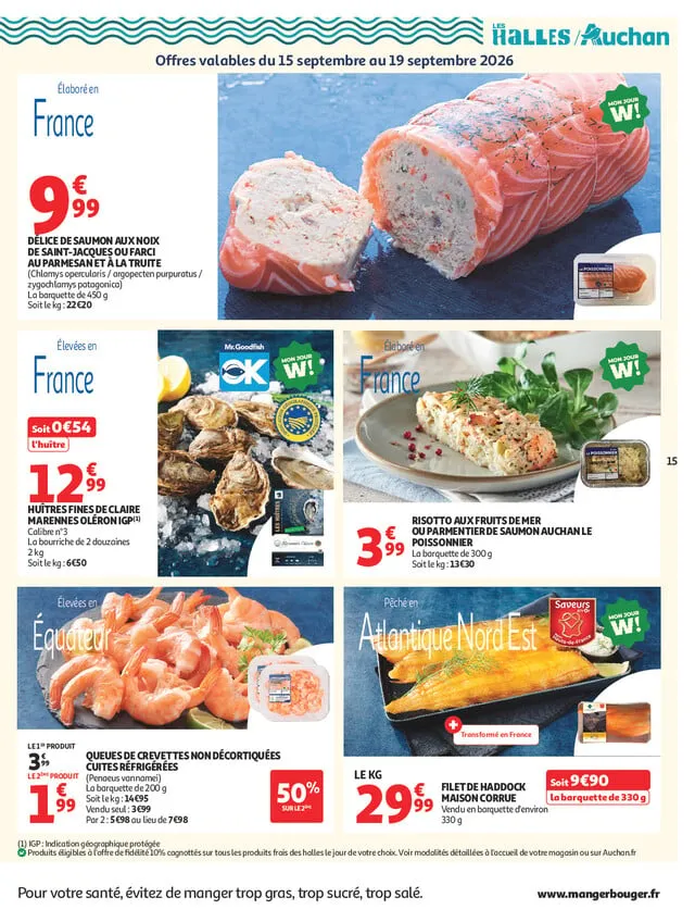 Catalogue Auchan · du 15 septembre 2026 au 26 septembre 2026 — page 15
