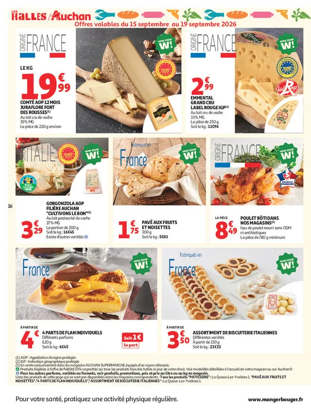 Catalogue Auchan · du 15 septembre 2026 au 26 septembre 2026 — page 16