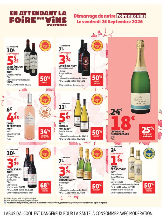 Catalogue Auchan · du 15 septembre 2026 au 26 septembre 2026 — page 31