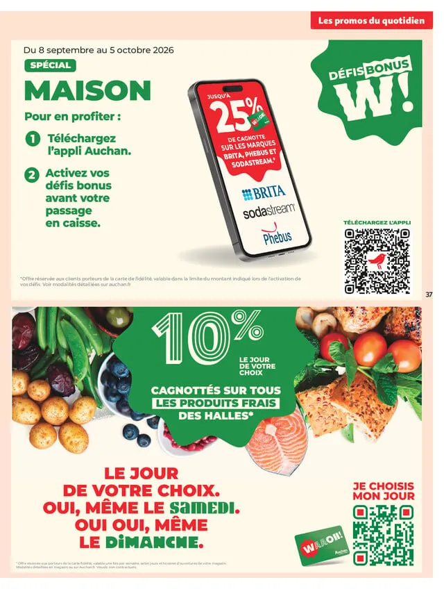 Catalogue Auchan · du 15 septembre 2026 au 26 septembre 2026 — page 37