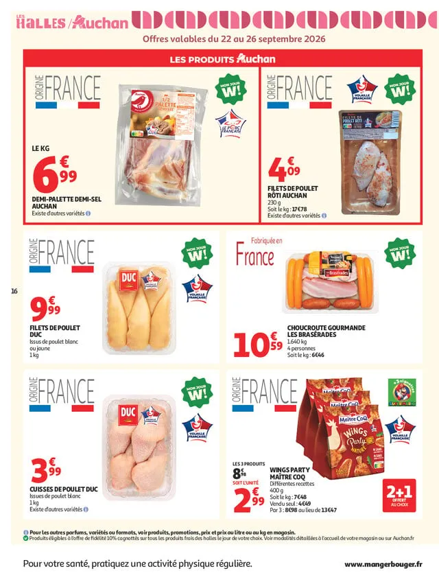 Catalogue Auchan · du 22 septembre 2026 au 4 octobre 2026 — page 16
