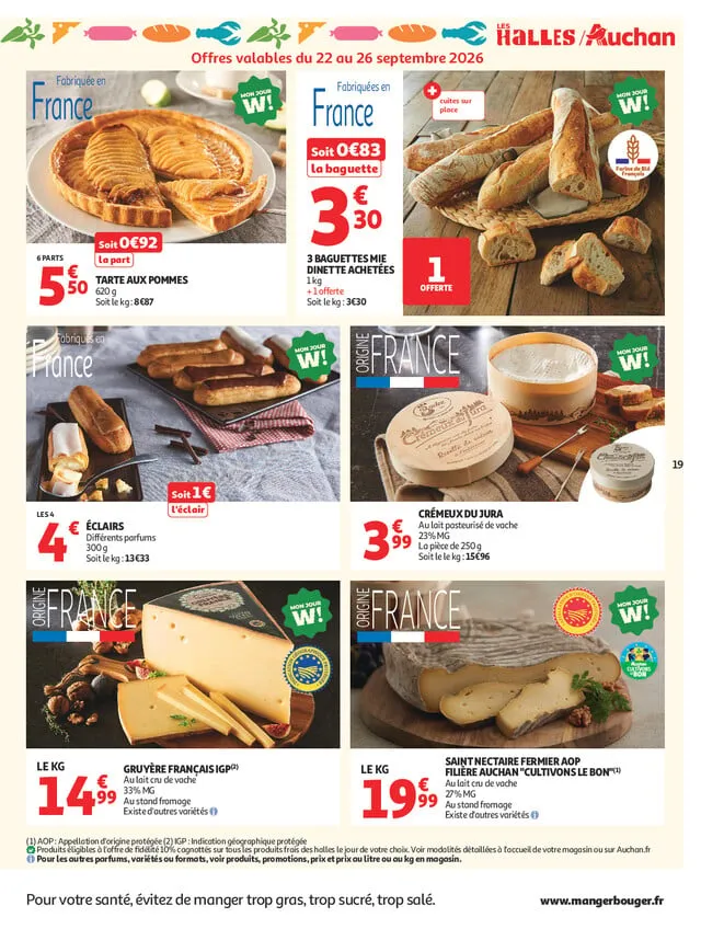 Catalogue Auchan · du 22 septembre 2026 au 4 octobre 2026 — page 19