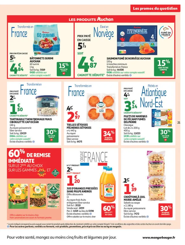 Catalogue Auchan · du 22 septembre 2026 au 4 octobre 2026 — page 21