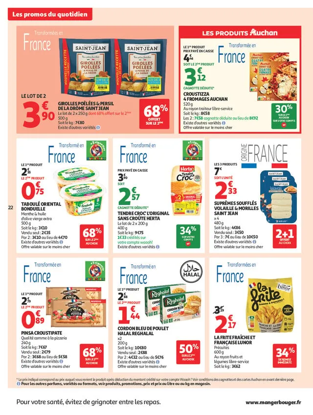 Catalogue Auchan · du 22 septembre 2026 au 4 octobre 2026 — page 22