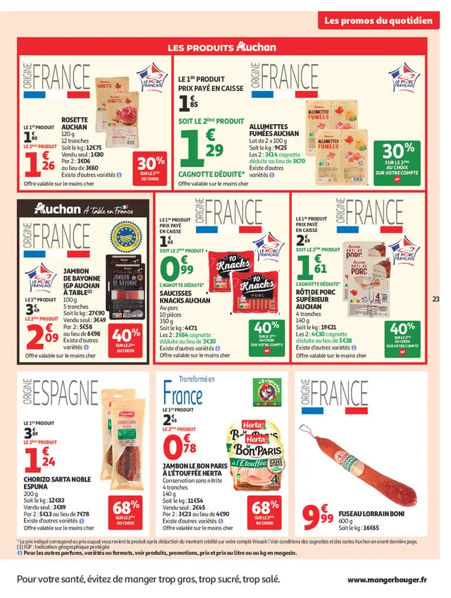 Catalogue Auchan · du 22 septembre 2026 au 4 octobre 2026 — page 23