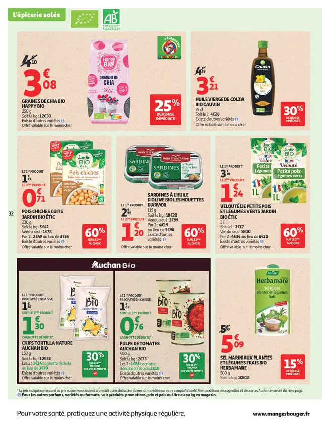 Catalogue Auchan · du 22 septembre 2026 au 4 octobre 2026 — page 32