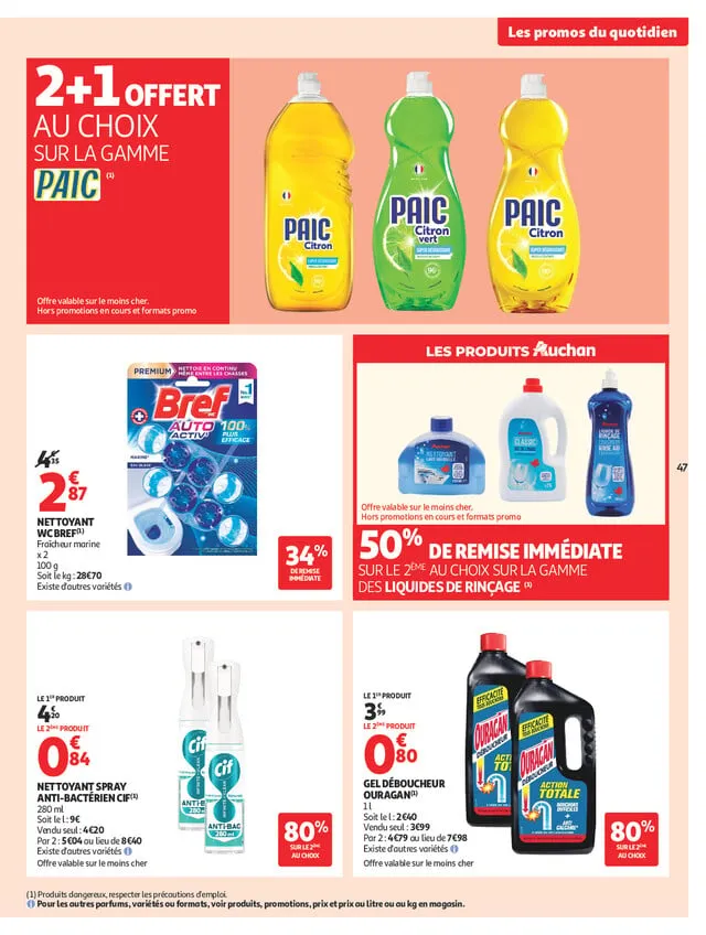 Catalogue Auchan · du 22 septembre 2026 au 4 octobre 2026 — page 47