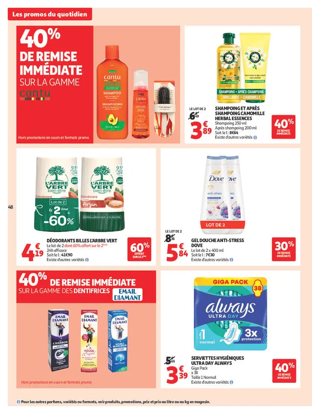 Catalogue Auchan · du 22 septembre 2026 au 4 octobre 2026 — page 48