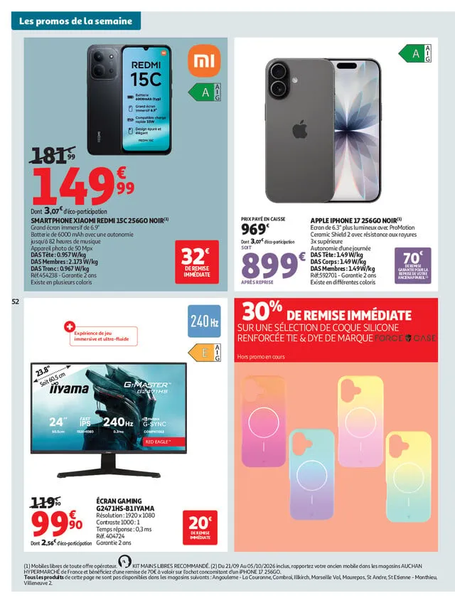 Catalogue Auchan · du 22 septembre 2026 au 4 octobre 2026 — page 52