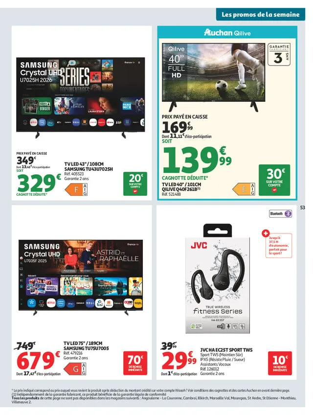 Catalogue Auchan · du 22 septembre 2026 au 4 octobre 2026 — page 53