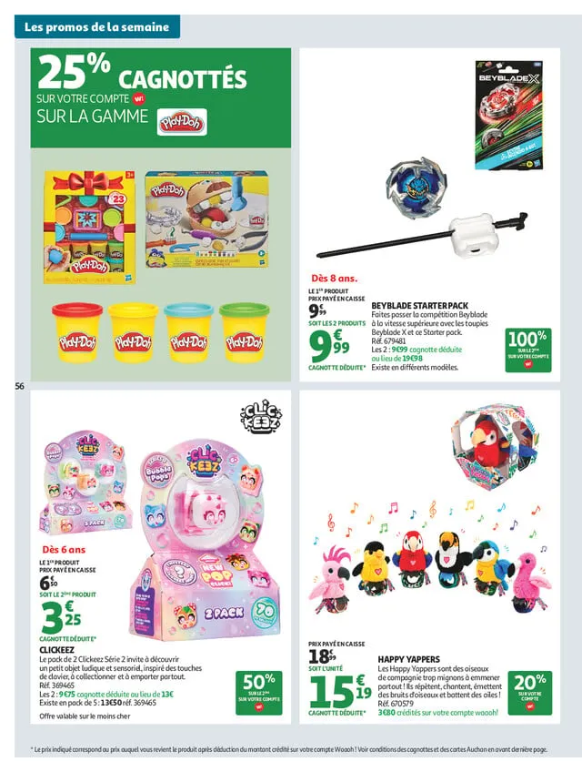 Catalogue Auchan · du 22 septembre 2026 au 4 octobre 2026 — page 56