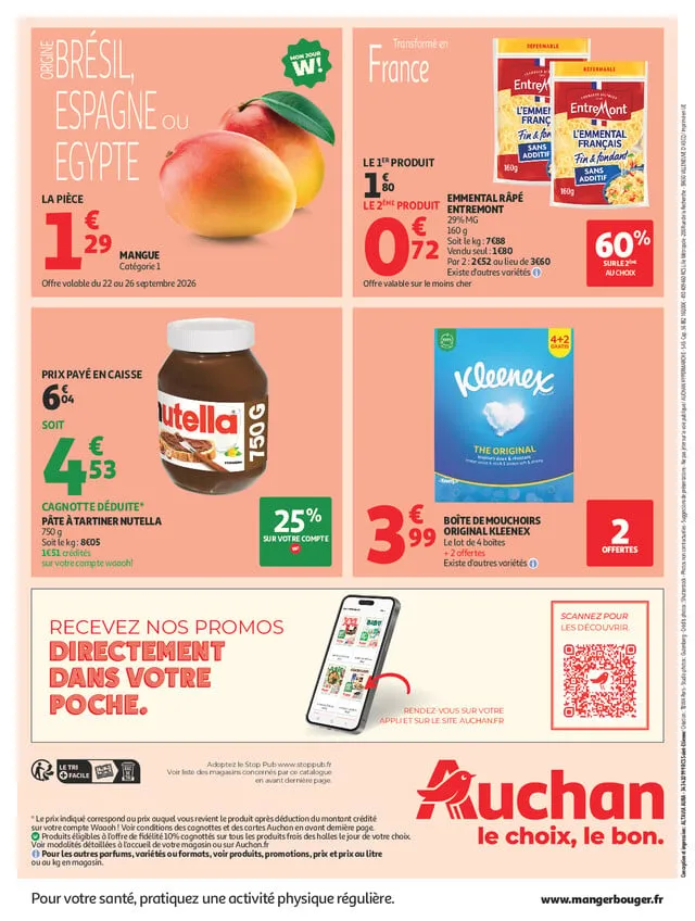 Catalogue Auchan · du 22 septembre 2026 au 4 octobre 2026 — page 60