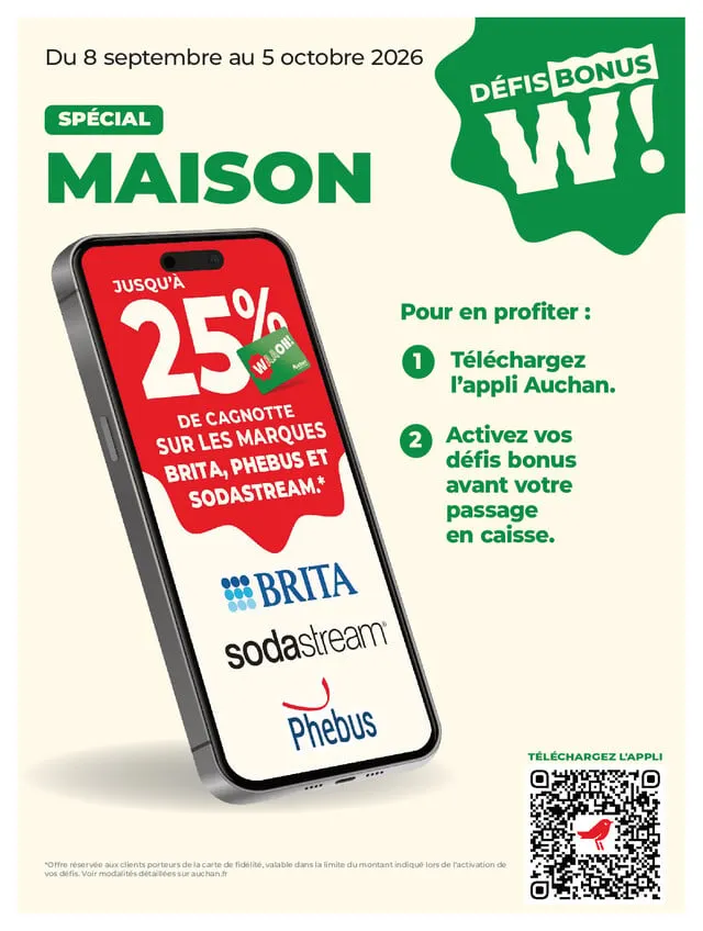 Catalogue Auchan · du 22 septembre 2026 au 4 octobre 2026 — page 62