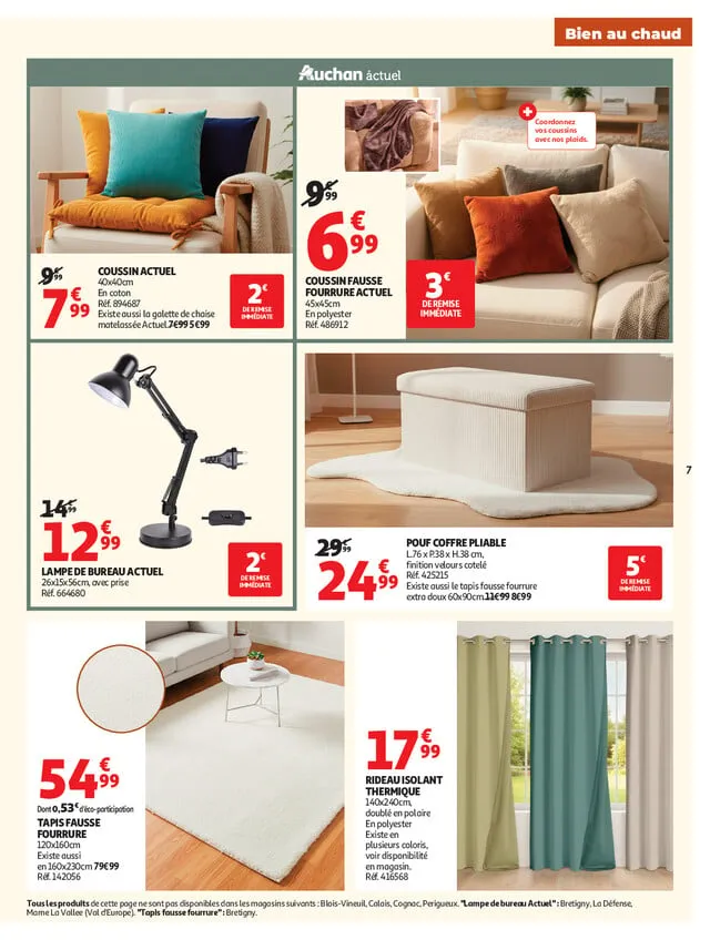Catalogue Auchan · du 20 octobre 2026 au 25 octobre 2026 — page 7