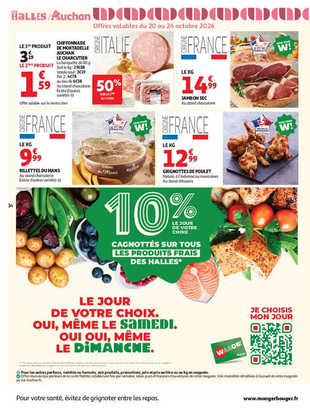 Catalogue Auchan · du 20 octobre 2026 au 25 octobre 2026 — page 34