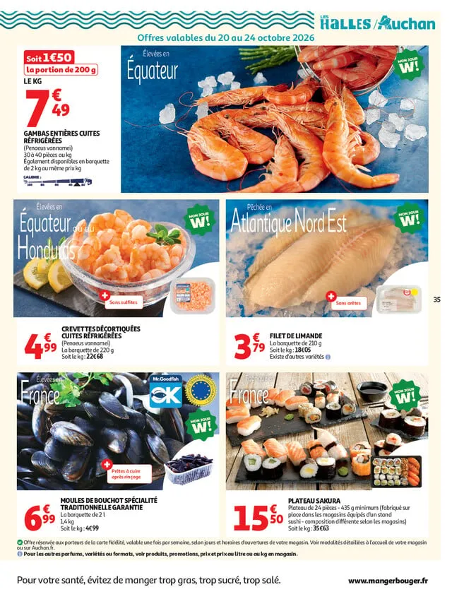 Catalogue Auchan · du 20 octobre 2026 au 25 octobre 2026 — page 35