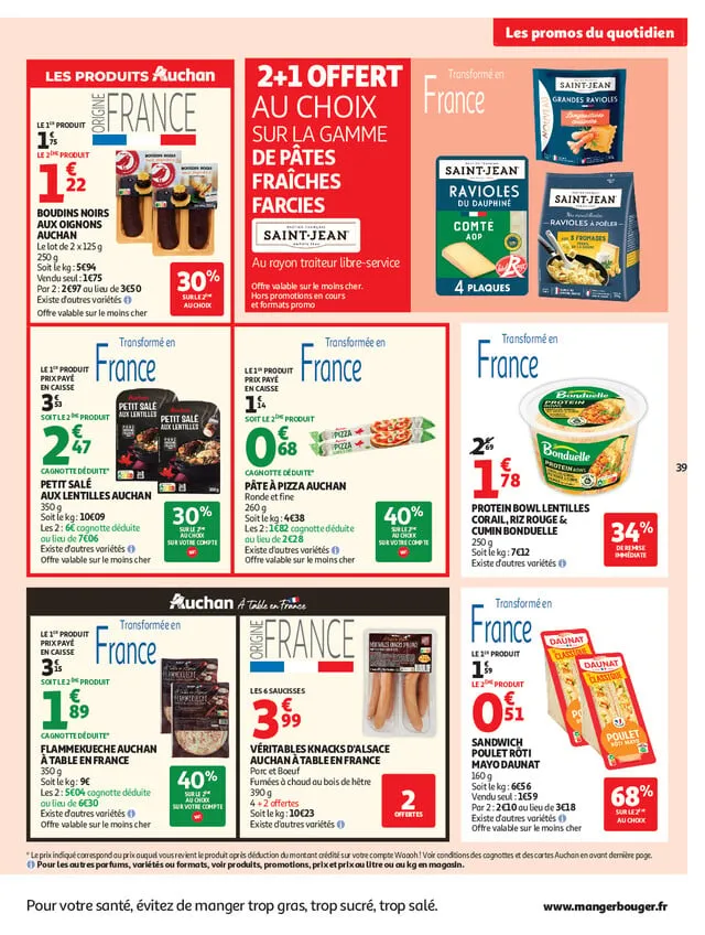 Catalogue Auchan · du 20 octobre 2026 au 25 octobre 2026 — page 39