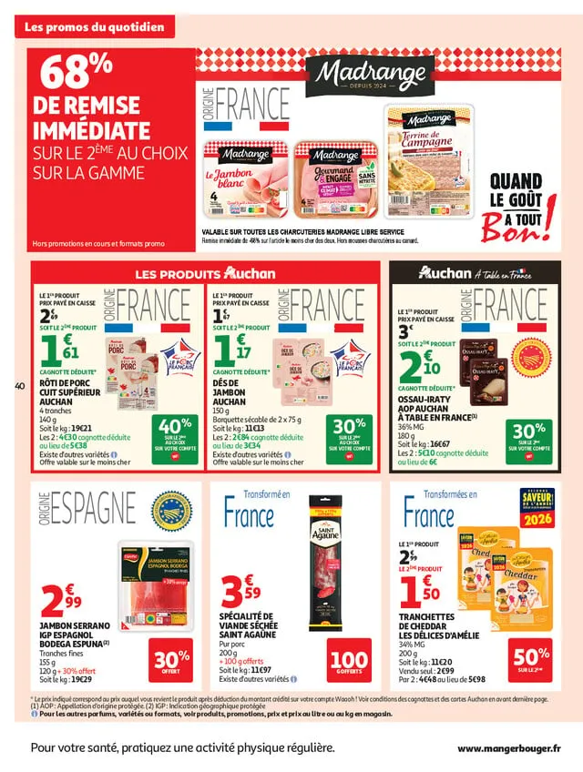 Catalogue Auchan · du 20 octobre 2026 au 25 octobre 2026 — page 40
