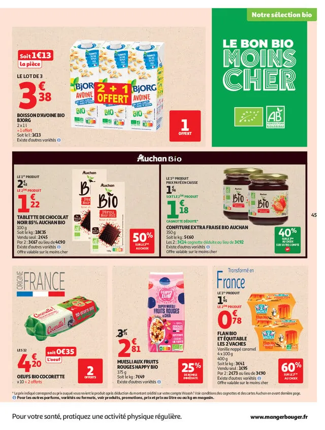 Catalogue Auchan · du 20 octobre 2026 au 25 octobre 2026 — page 45