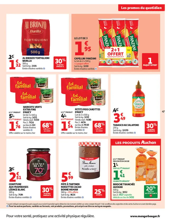 Catalogue Auchan · du 20 octobre 2026 au 25 octobre 2026 — page 47