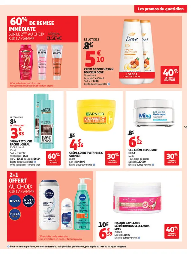 Catalogue Auchan · du 20 octobre 2026 au 25 octobre 2026 — page 57